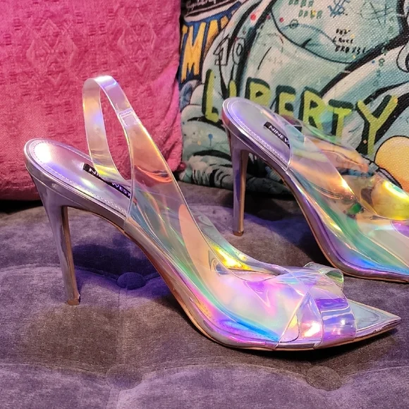Nine West Iridescent Heels - Picture 2 of 3